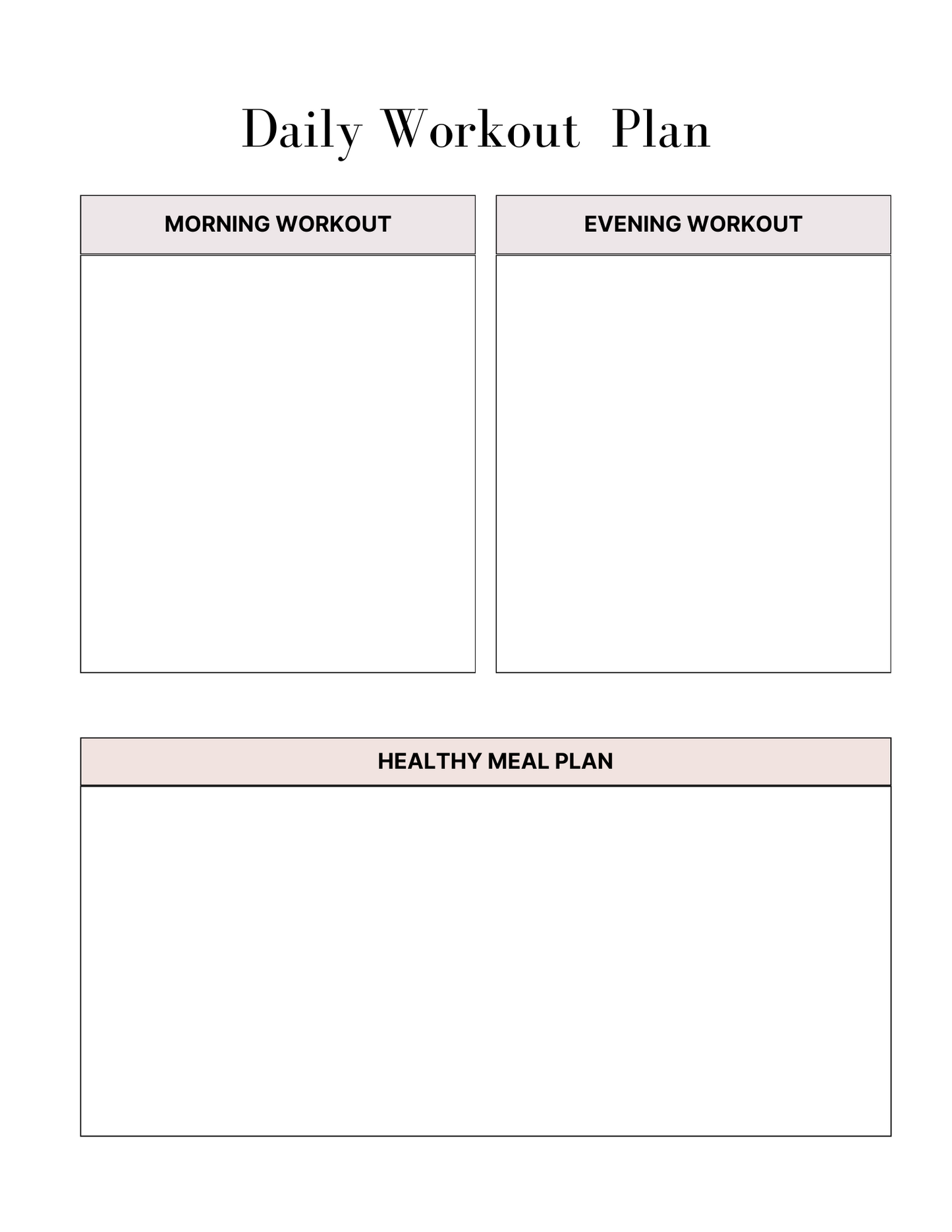 Customizable Self Care & Wellness Planner (64 pages)