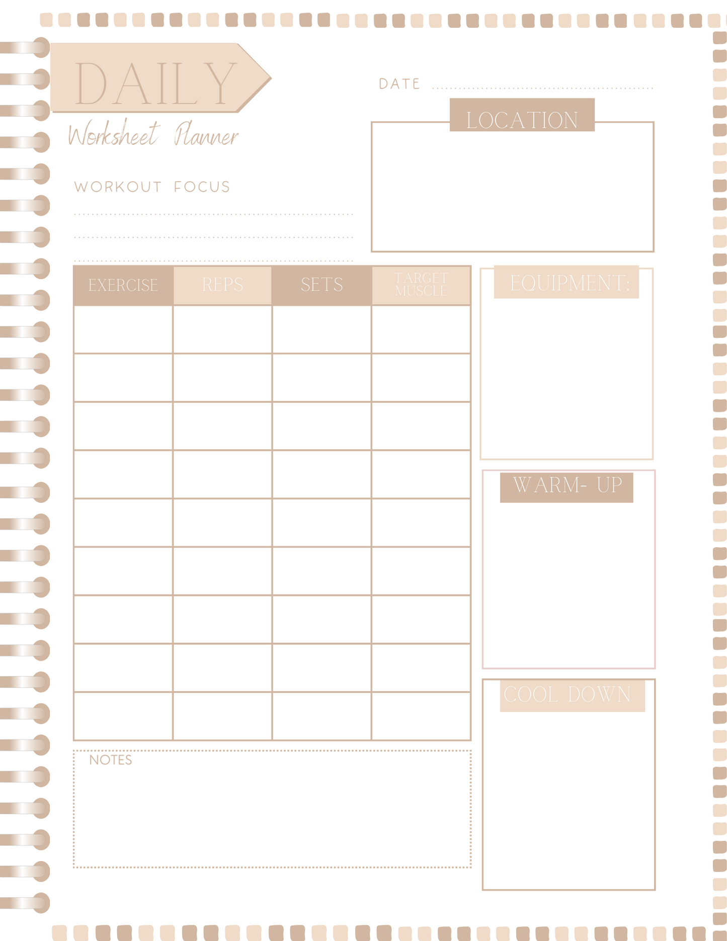 Customizable Neutral Planner (61 pages)