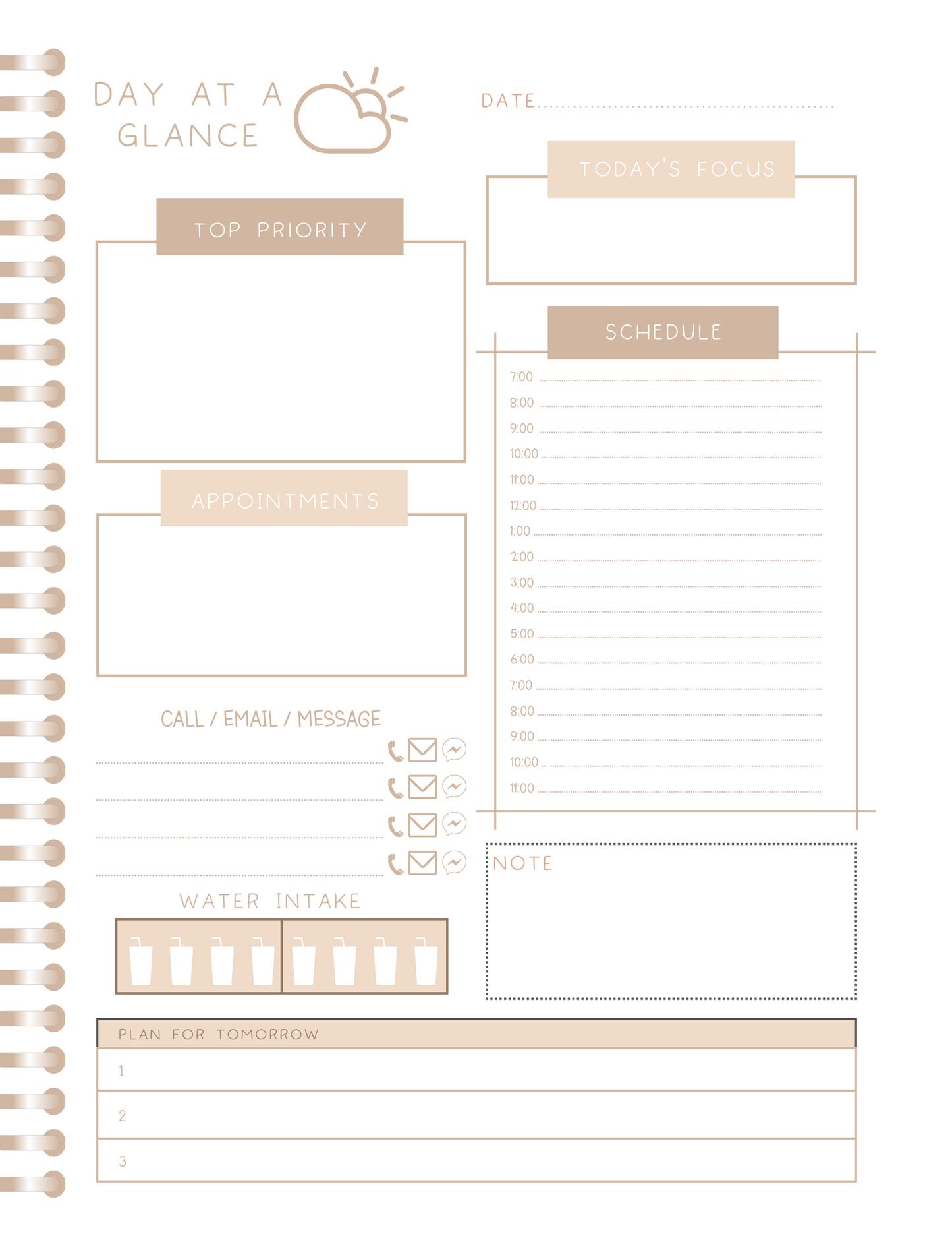 Customizable Neutral Planner (61 pages)