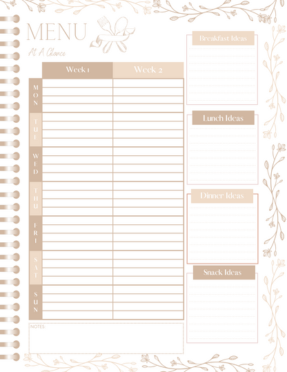 Customizable Neutral Planner (61 pages)