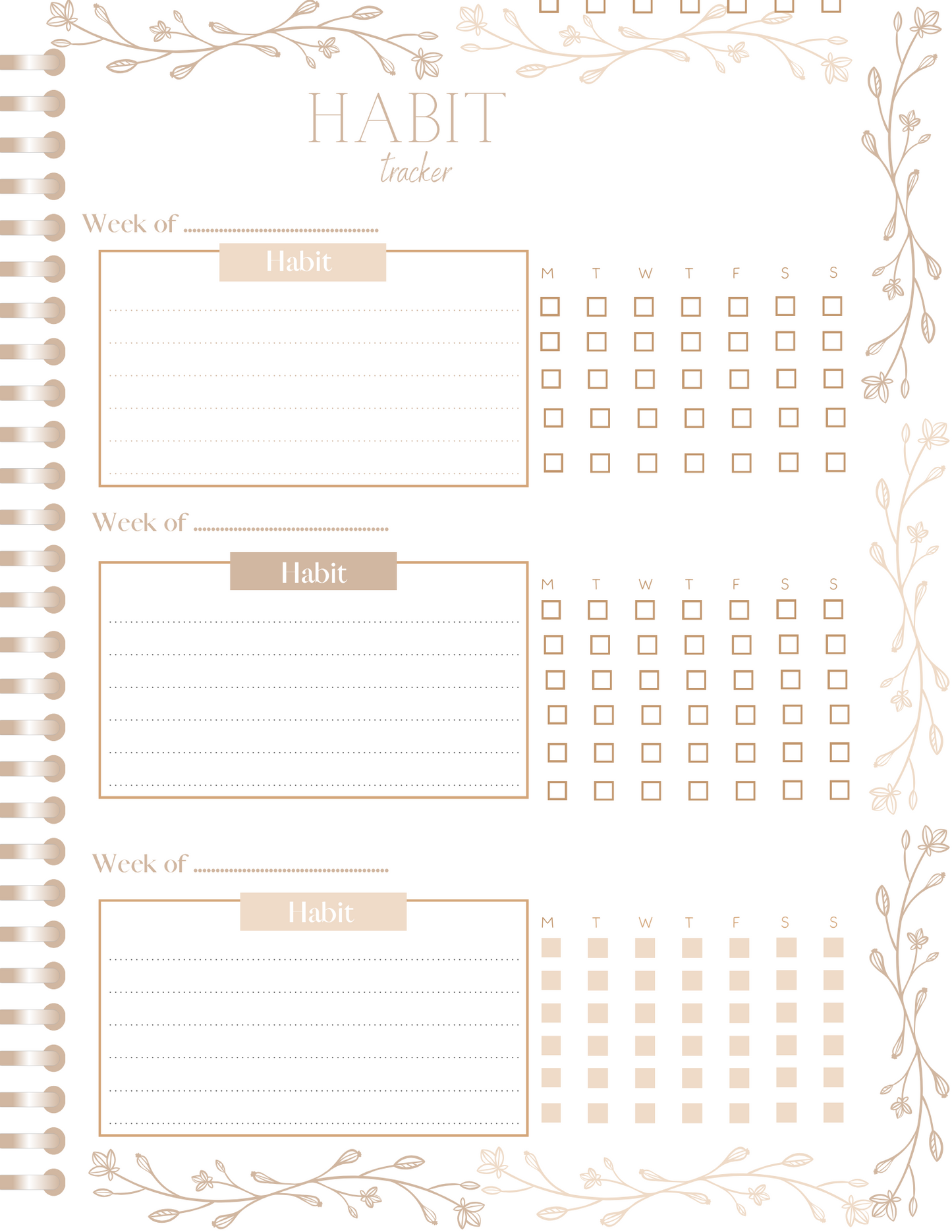 Customizable Neutral Planner (61 pages)