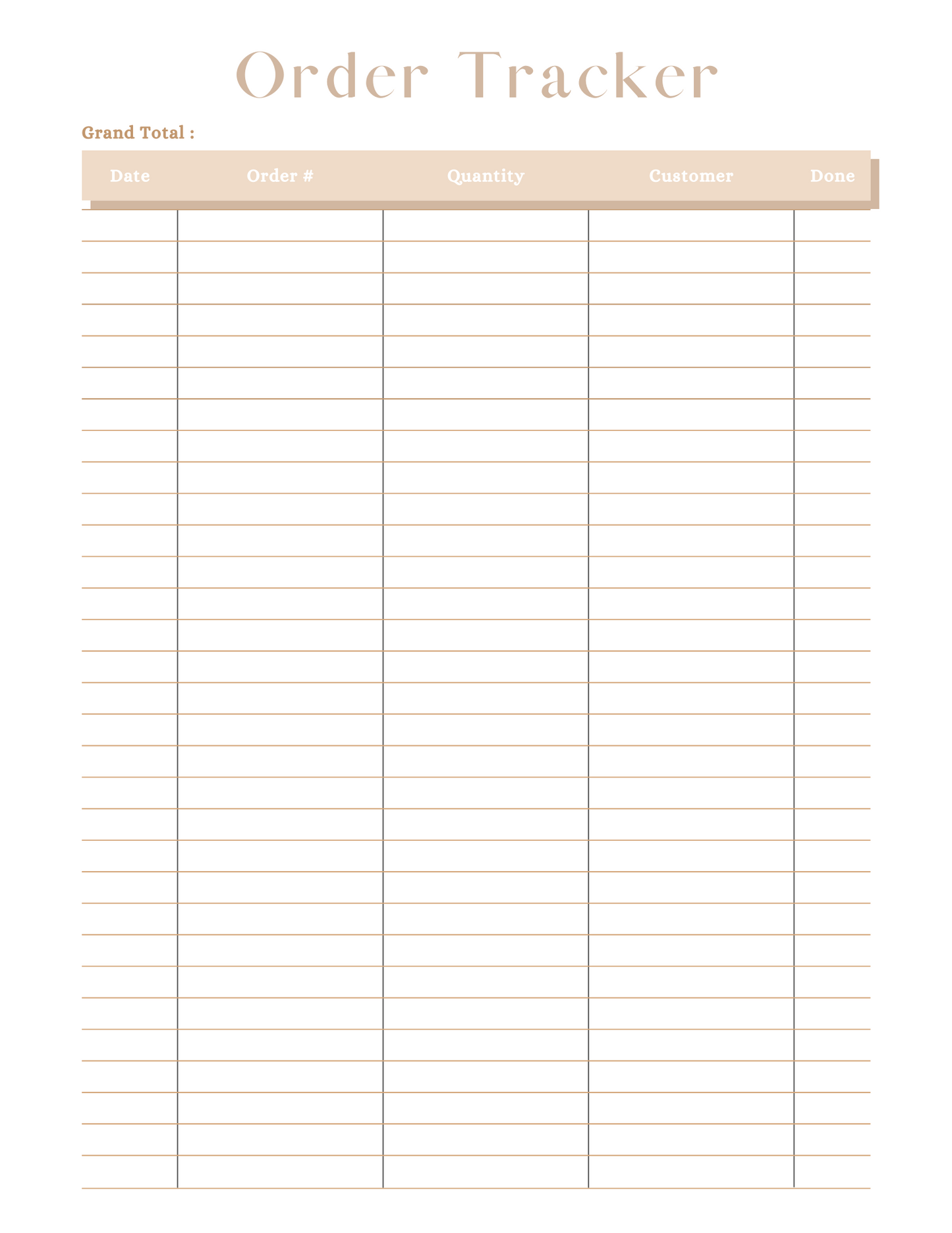 Customizable Neutral Planner (61 pages)