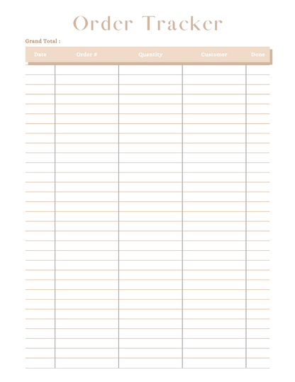 Customizable Neutral Planner (61 pages)